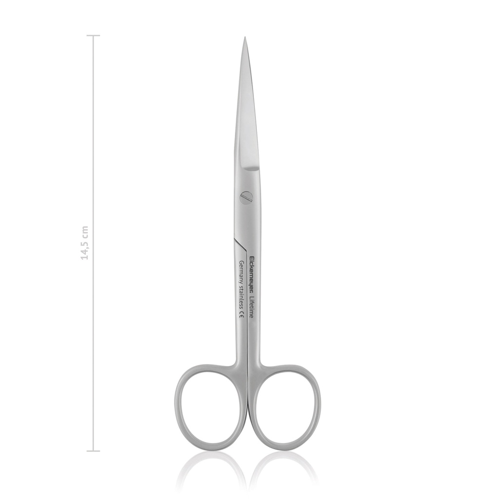 [114414] Forbici chirurgiche 14,5 cm, dritte, punta acuta