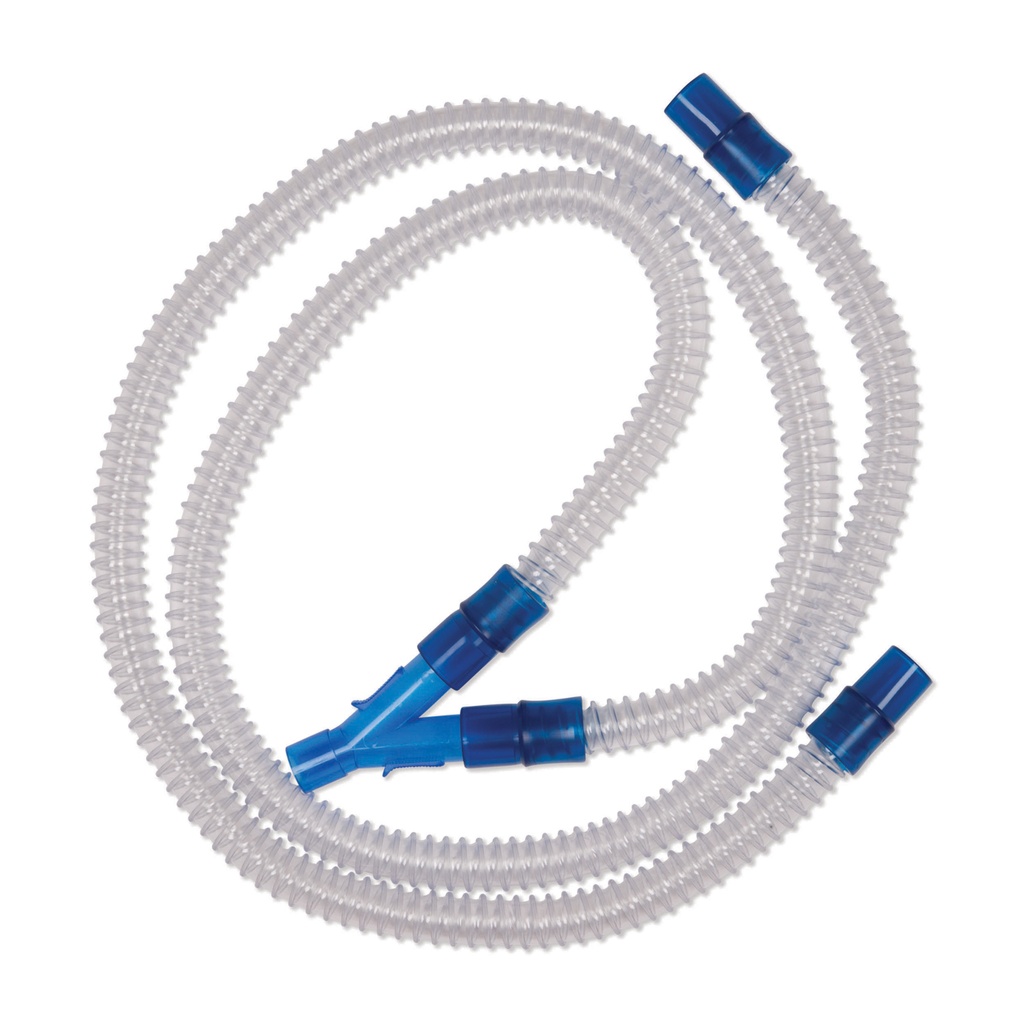 Sistema tubi, piccolo, con adattatori per uso con ventilatore per puledri