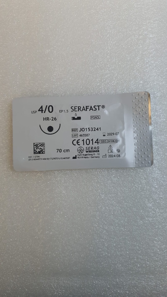 Serafast EP 1,5, USP 4/0 ago tondo