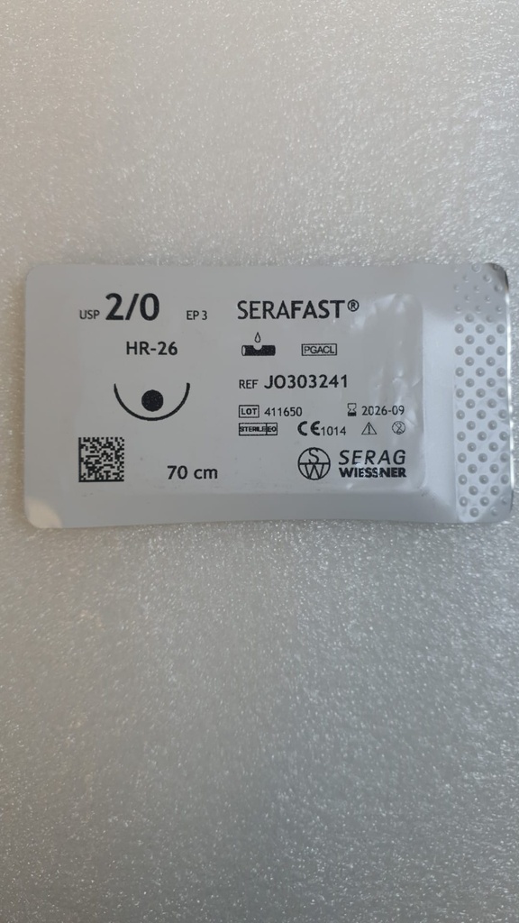 [050877] Serafast EP 3, USP 2/0 ago tondo