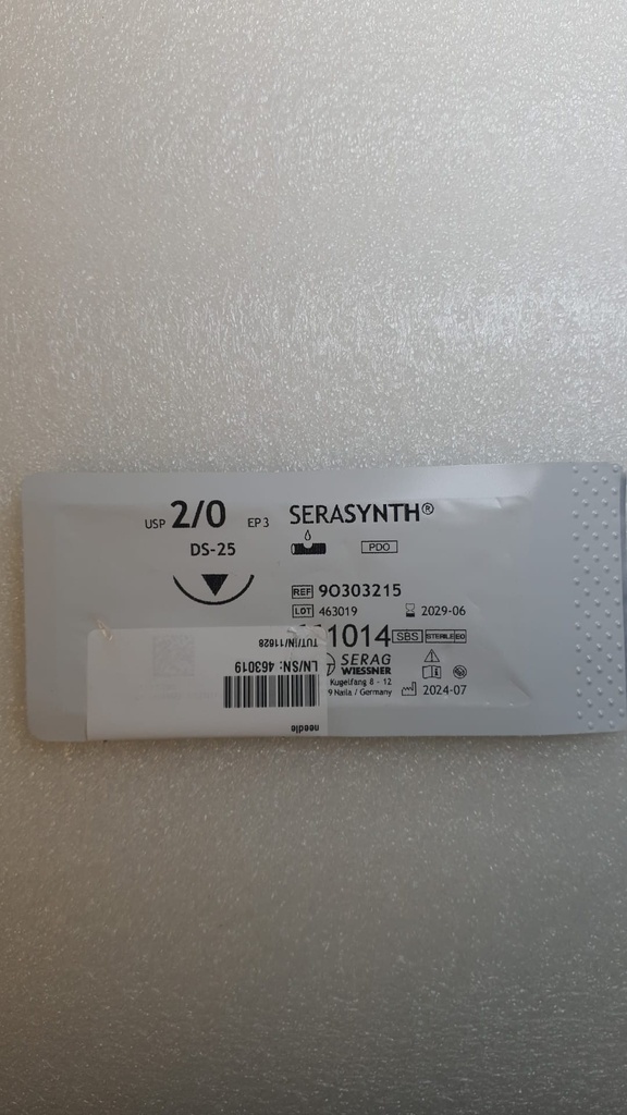 Serasinth EP3, USP 2/0 ago triangolare