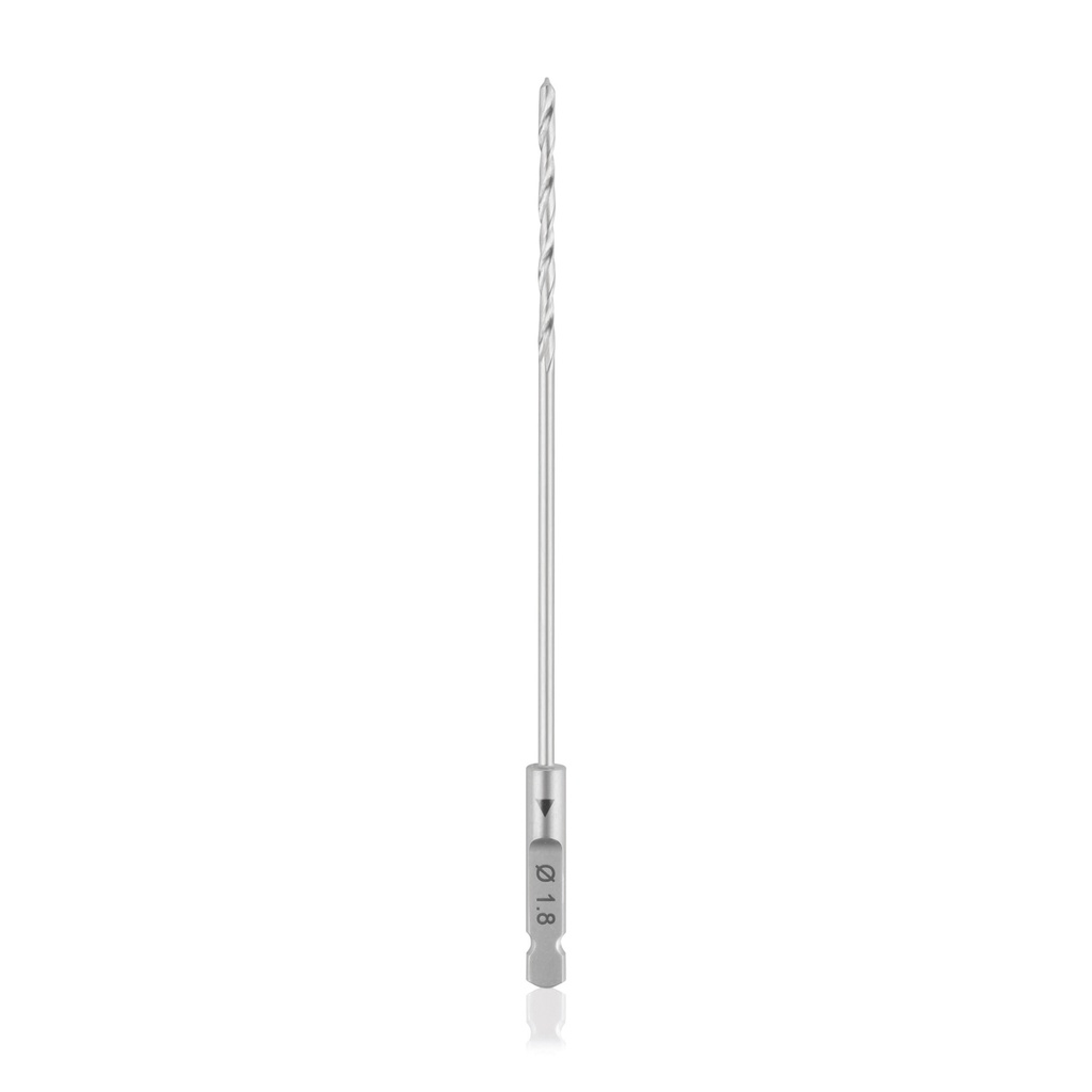 Punta trapano Ø 1.8mm, attacco rapido AO