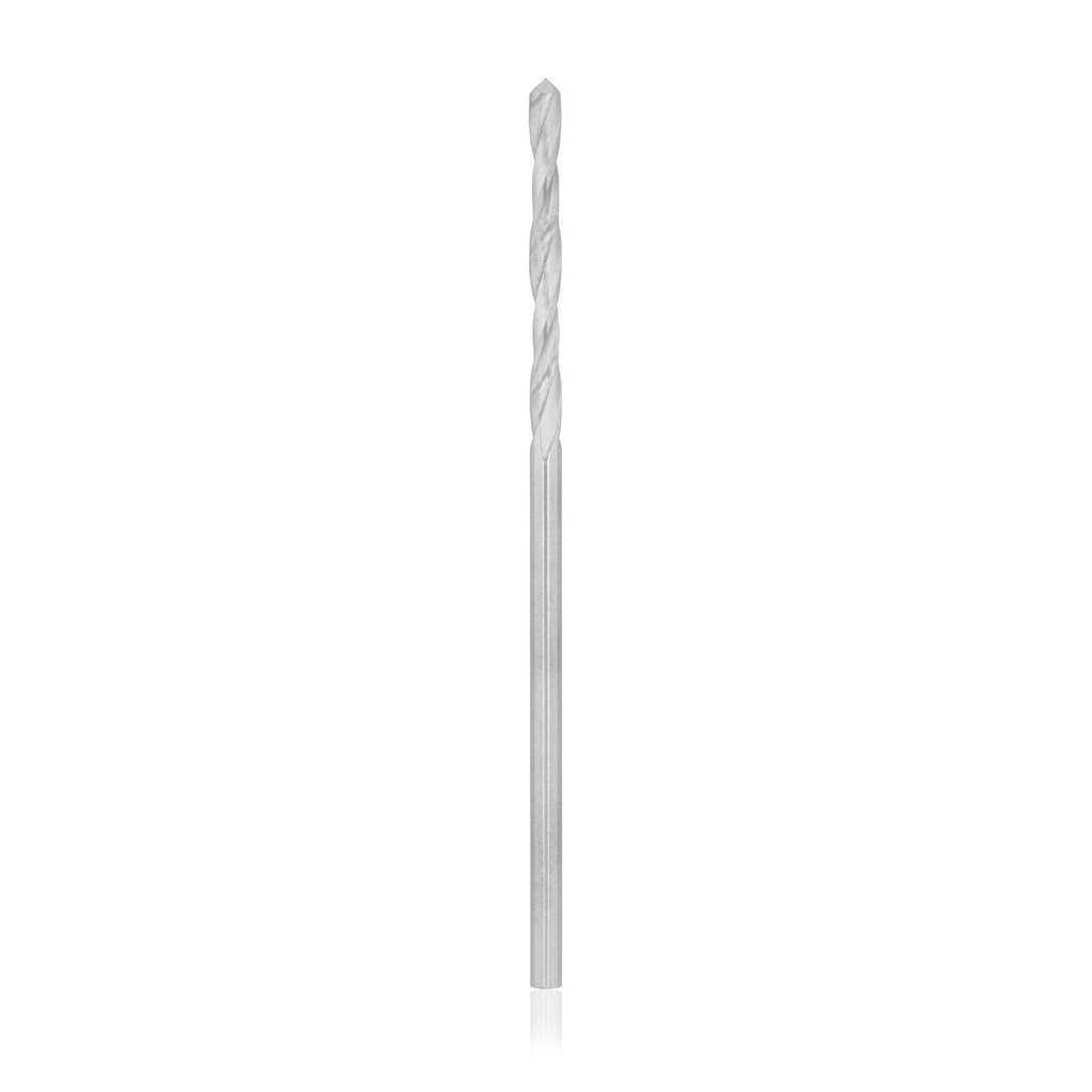 [186265] Punta trapano attacco Jacobs D= 2,7 mm Lungh. 75 mm, Lungh. lavoro 30 mm
