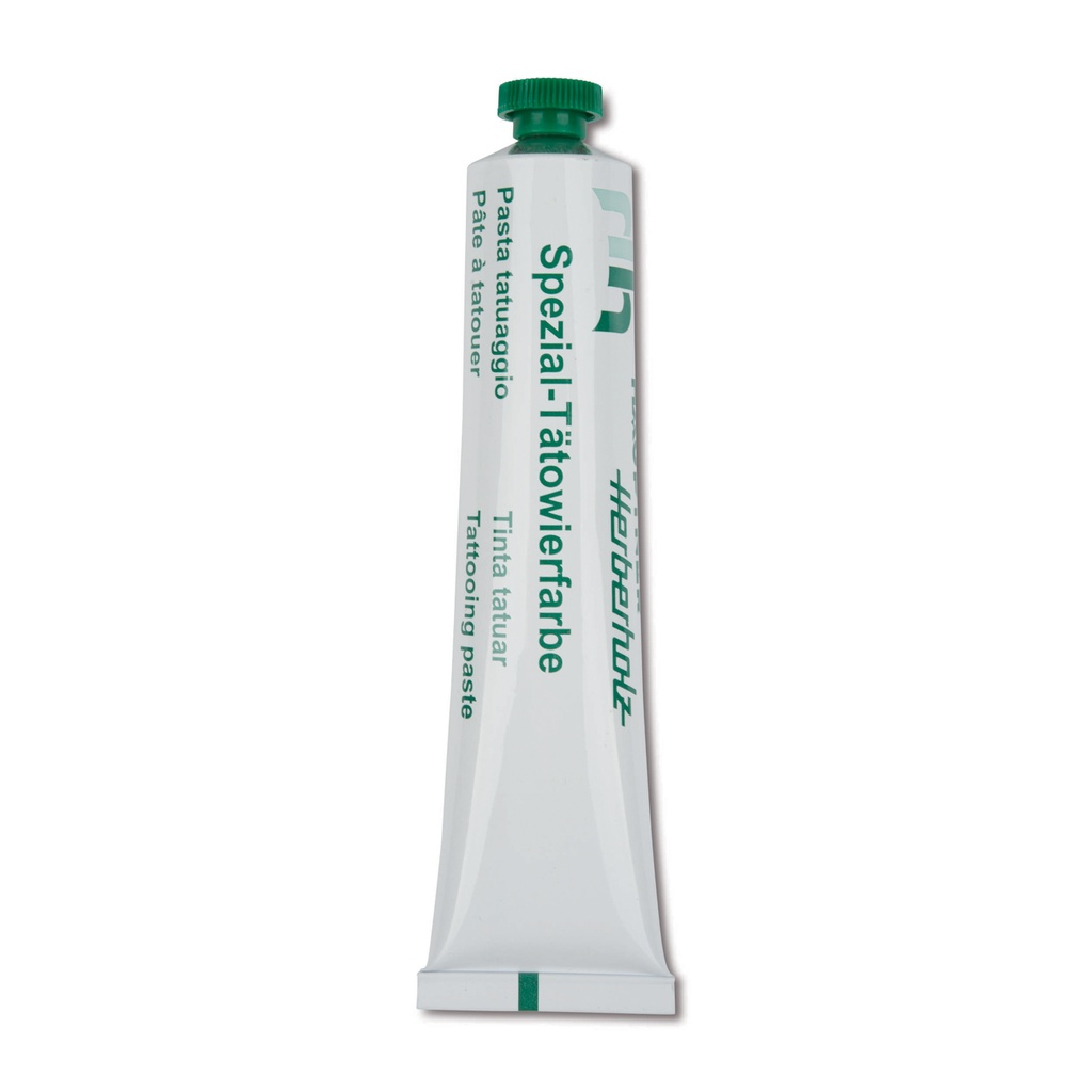 [902015] Inchiostro per tatuaggi, verde,  tubo da 60 gr