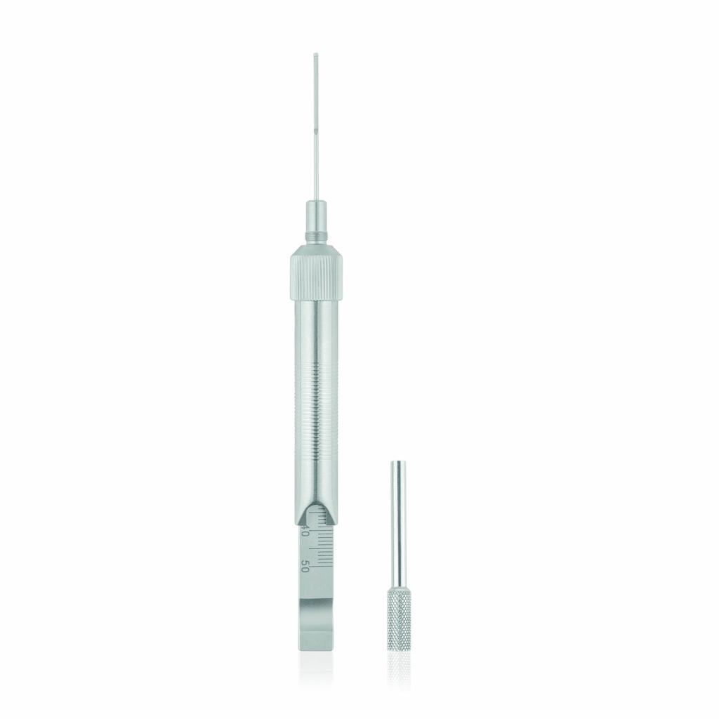 [187737] Tiefenmesslehre 50mm Lang, Taster 1,3mm