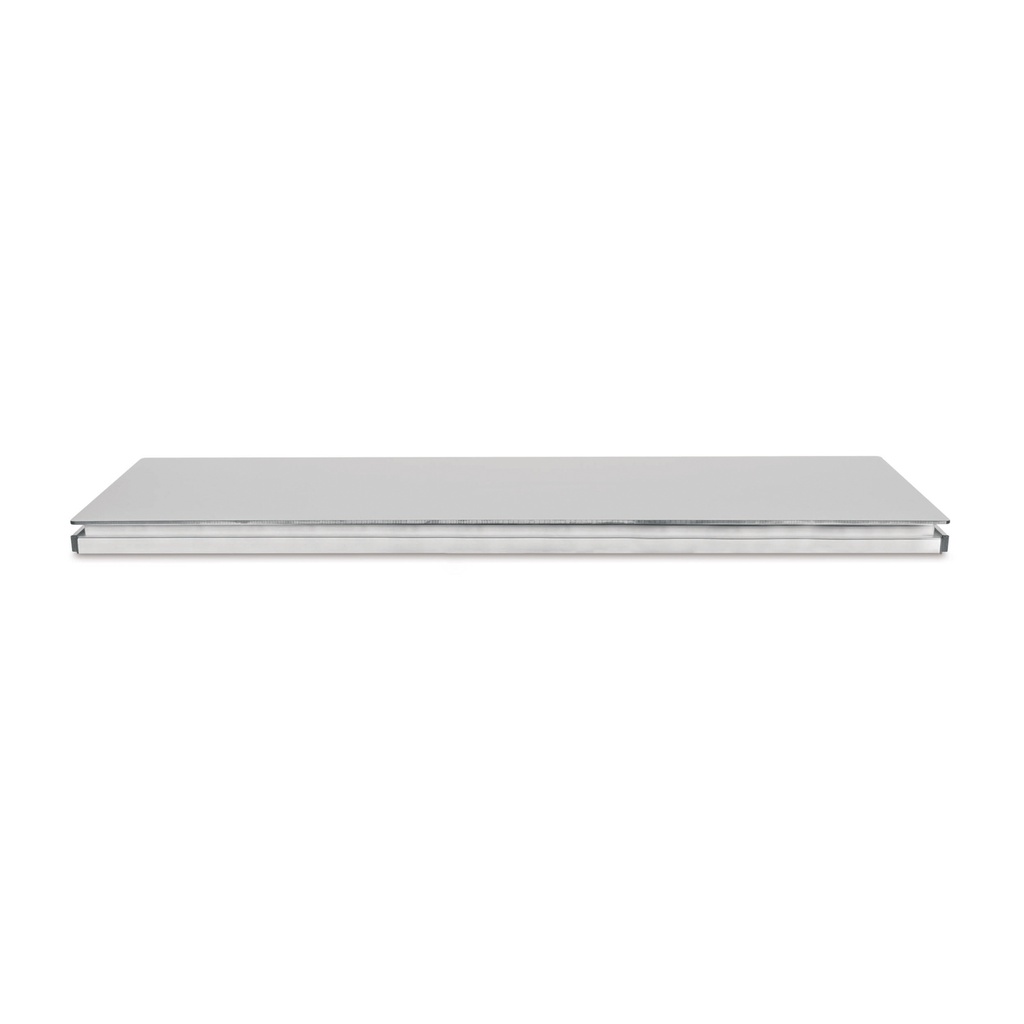[602801] Piano radiotrasparente per tavoli visita ed operatori, in plastica rigida, incl. 4 binari, L 130  x P 50 cm