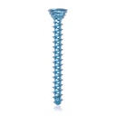 Vite bloccata in titanio Ø2.7x 24mm multidirezionale, blu, Torx 10 autofilettante, autoperforante