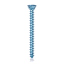 Vite bloccata in titanio, Ø2.7x 28mm multidirezionale, blau, Torx 10 autofilettante, autoperforante