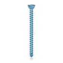 Titan- Verriegelungsschraube Ø2.7x 32mm;  multidirektional, blau, Torx 10, selbstbohrend, selbsschneidend