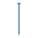 Titan- Verriegelungsschraube Ø2.7x 40mm,  multidirektional, blau, Torx 10, selbstbohrend, selbsschneidend