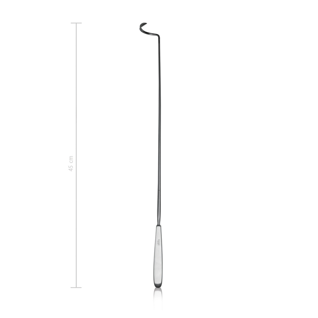 [154045] Ago da legatura DESCHAMPS, 45 cm, destro, punta acuta