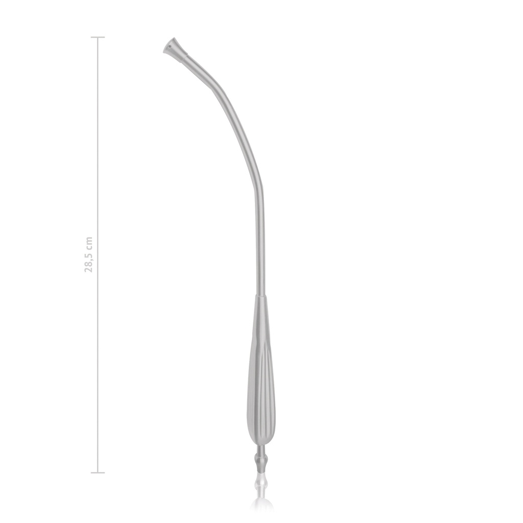 [199221] Tubo d'aspirazione Yankauer, curvo 285 x 2 mm