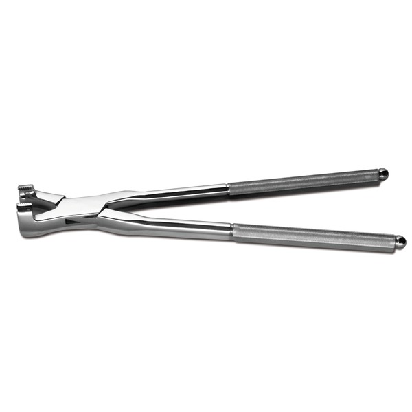 [177518] Pinza denti per cavalli Word Wide Equine con morsa corta e manici rotondi 48 cm