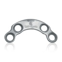 Placca per acetabolo D= 3,5 mm, 6 fori, 2.0 x L 42mm