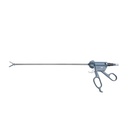 Pinza da presa e taglio per coagulazione bipolare con raccordo, riutilizzabile, girevole, Ø = 5 mm, L = 32 cm,