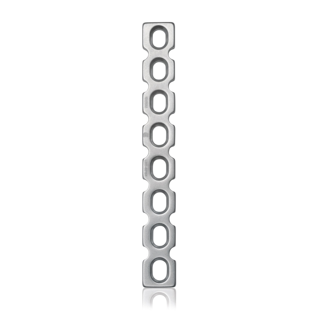 Rekonstruktionsplatte für Schrauben D=3,5 mm, 8-Loch, Länge 94 mm