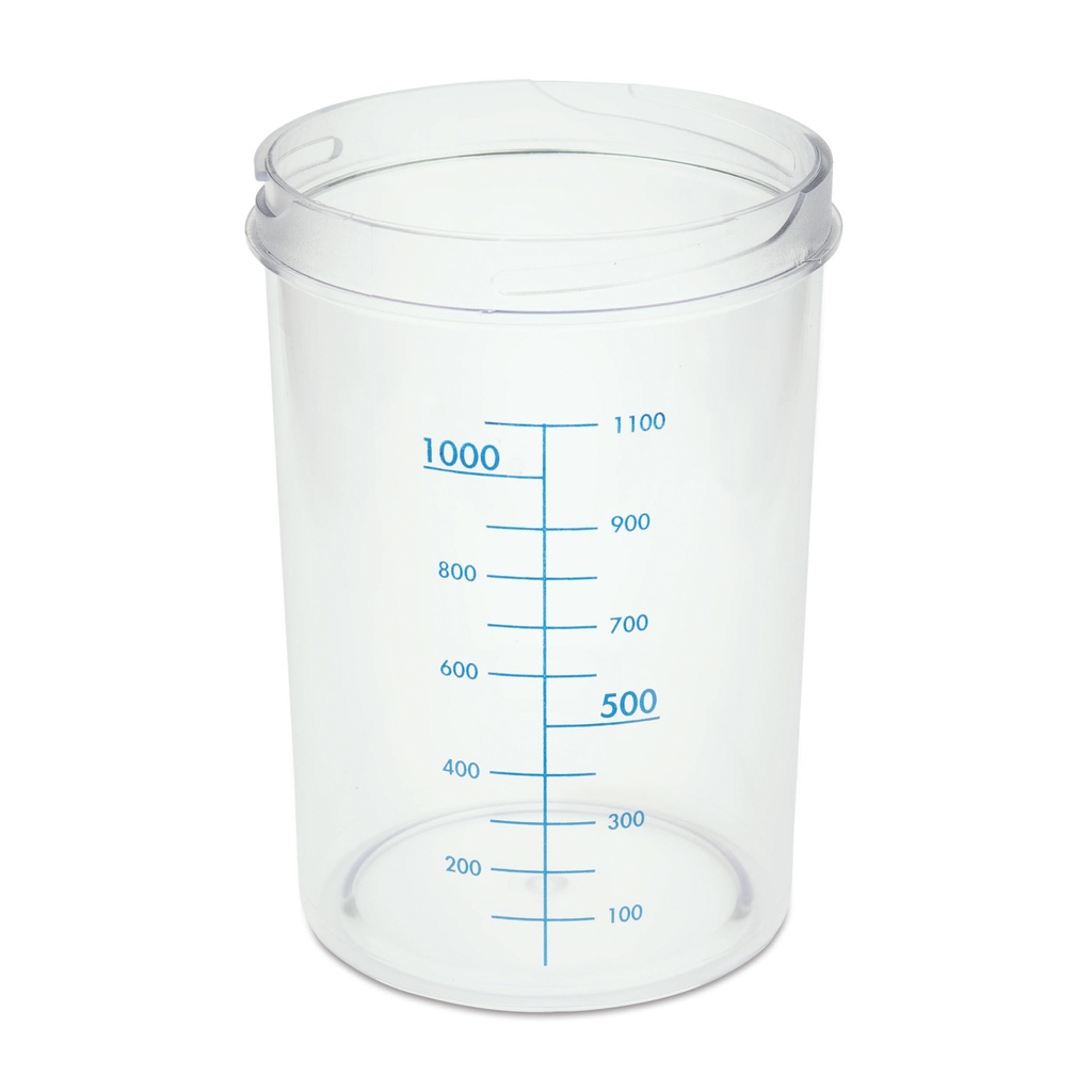 [E306050003] Vaso da 1 lt di ricambio per aspiratore 306050
