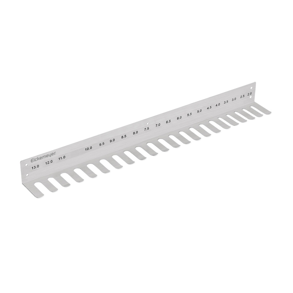 Rastrelliera per tubi endotracheali, L 71 cm