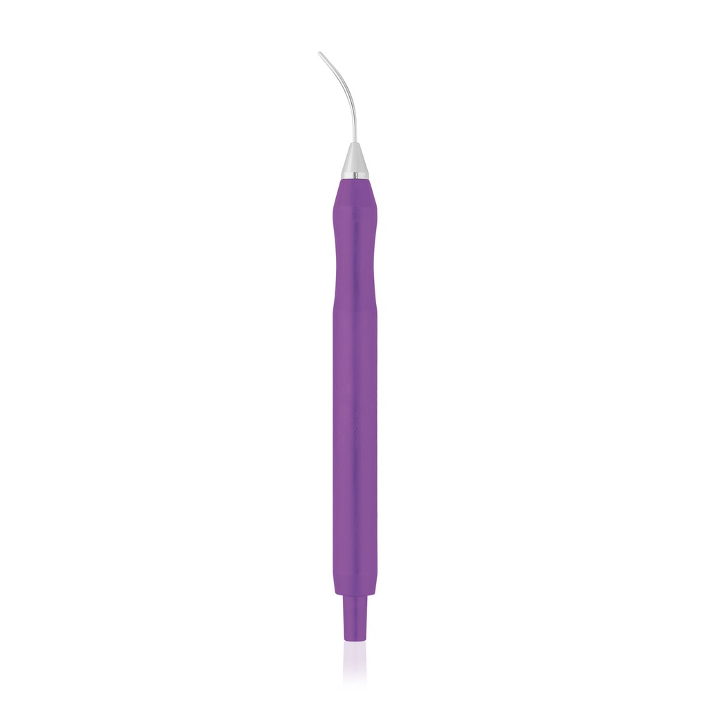 Manipolo di aspirazione 21G, bimanuale, punta lucida, Ø 0,30 mm, per EICKEMEYER® PhacoVet (riutilizzabile)