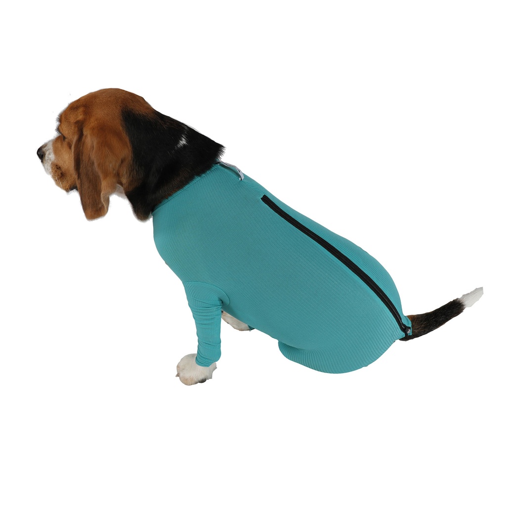 Kutyaruha lábakkal és cipzárral, XL méret, unisex