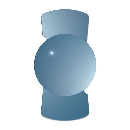 [329301] Liocan, összehajtható kutya intraokuláris lencse, 11,25 mm, injektorral együtt