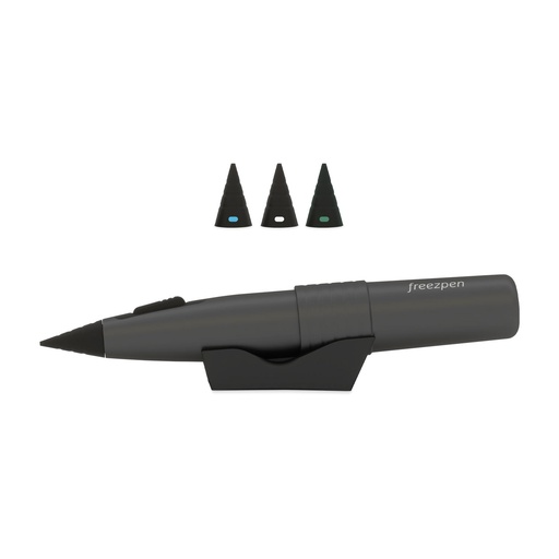 [A173400] Csomag: Freezpen 16G, tartalmaz 30 db 16 g-os N₂O patront, valamint 1-1 db Freezpen applikátort: kék (1–3 mm), fehér (2–6 mm), zöld (4–8 mm).