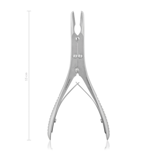 [184215] Pinza taglia ossa BÖHLER, dritta, doppia azione, 15 cm
