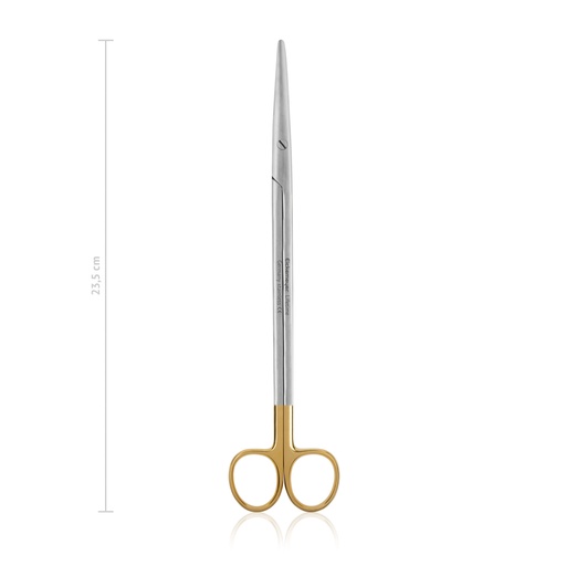 [116323] Forbici Metzenbaum, curva, 235 mm TC