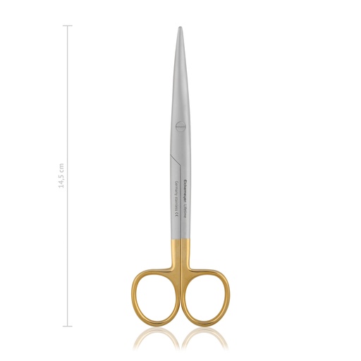 [117514] Forbici Mayo-Stille, 15 cm, curve, TC, punta smussa