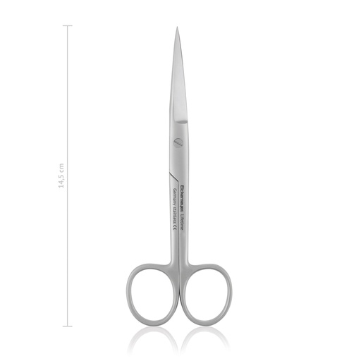 [114414] Forbici chirurgiche 14,5 cm, dritte, punta acuta