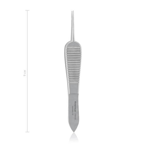 [171807] Forbice corneale St. Martin, denti 1x2 0,5 mm, 7,7 cm