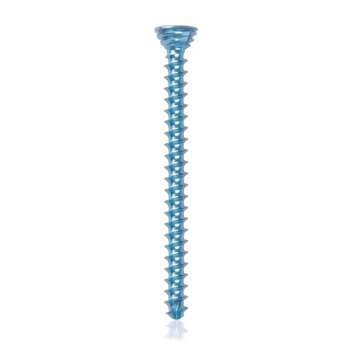 [185601] Titan- Verriegelungsschraube Ø2.7x 34mm,  multidirektional, blau, Torx 10, selbstbohrend, selbsschneidend