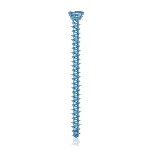 [185603] Titan- Verriegelungsschraube Ø2.7x 38mm  multidirektional, blau, Torx 10, selbstbohrend, selbsschneidend