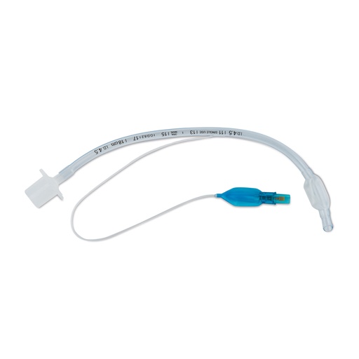 [214101] Tubo endotracheale in plastica diametro interno 10,0 mm, lungh. 36 cm, diametro esterno 13,3 mm, con cuffia