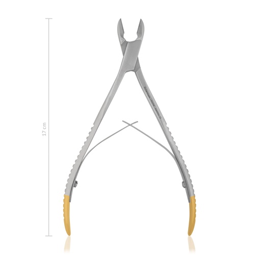 [177316] Pinza taglia denti per roditori, doppia molla, 17 cm, TC
