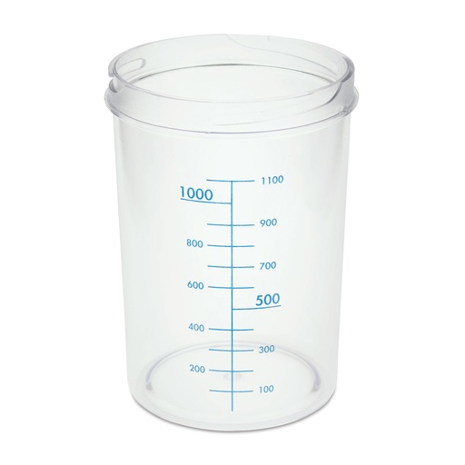 [E306050003] Vaso da 1 lt di ricambio per aspiratore 306050