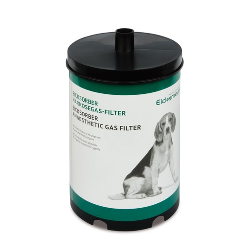 [21348806] EickSorber altatógáz-szűrő, 800g, 6 db, 2 m elszívócsővel